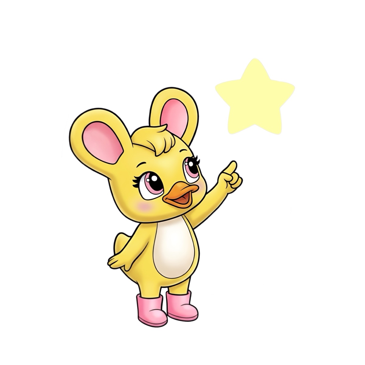 Duxelina with a yellow star